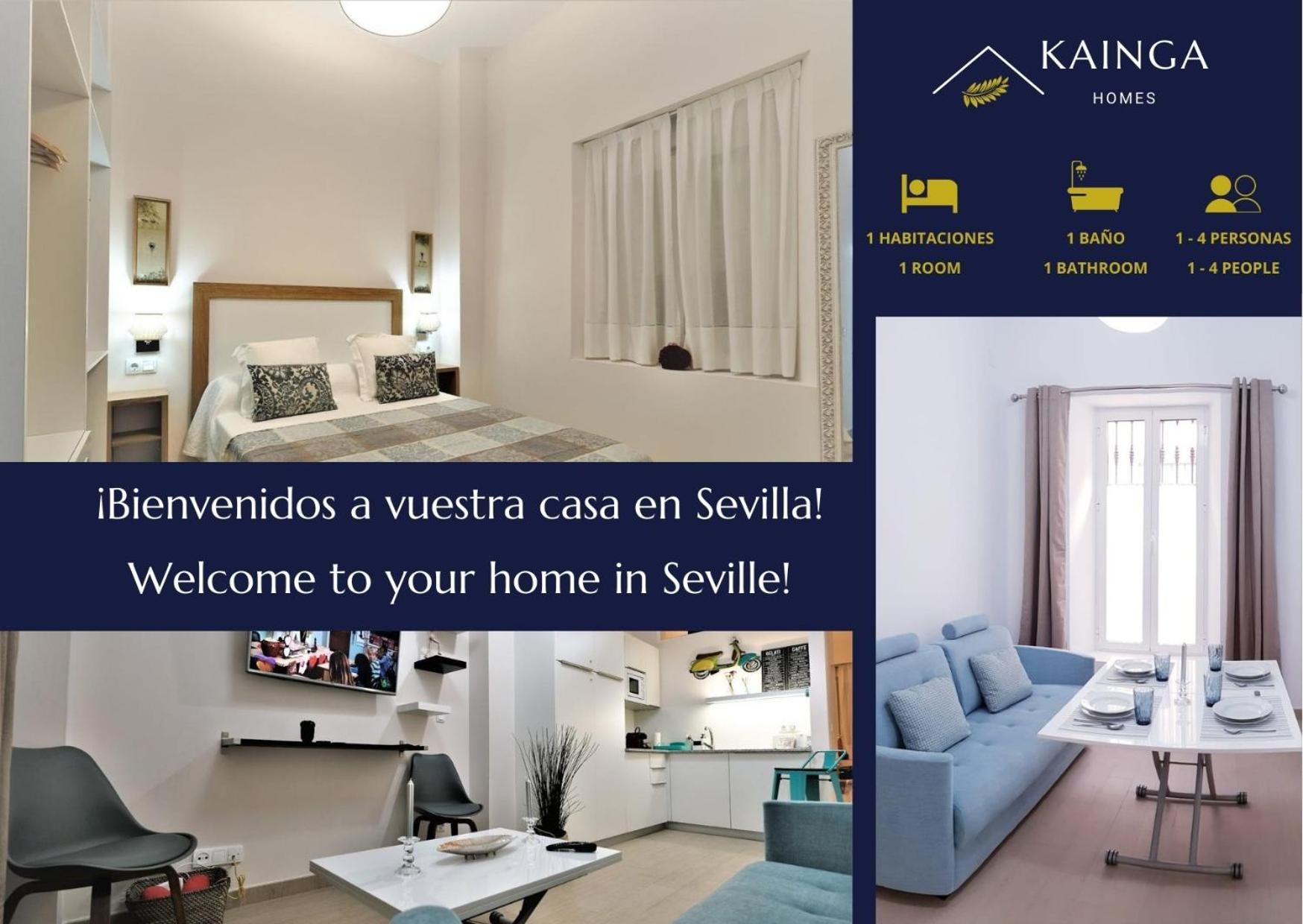 Apartamento San Bernardo - Kainga Homes 세비야 외부 사진